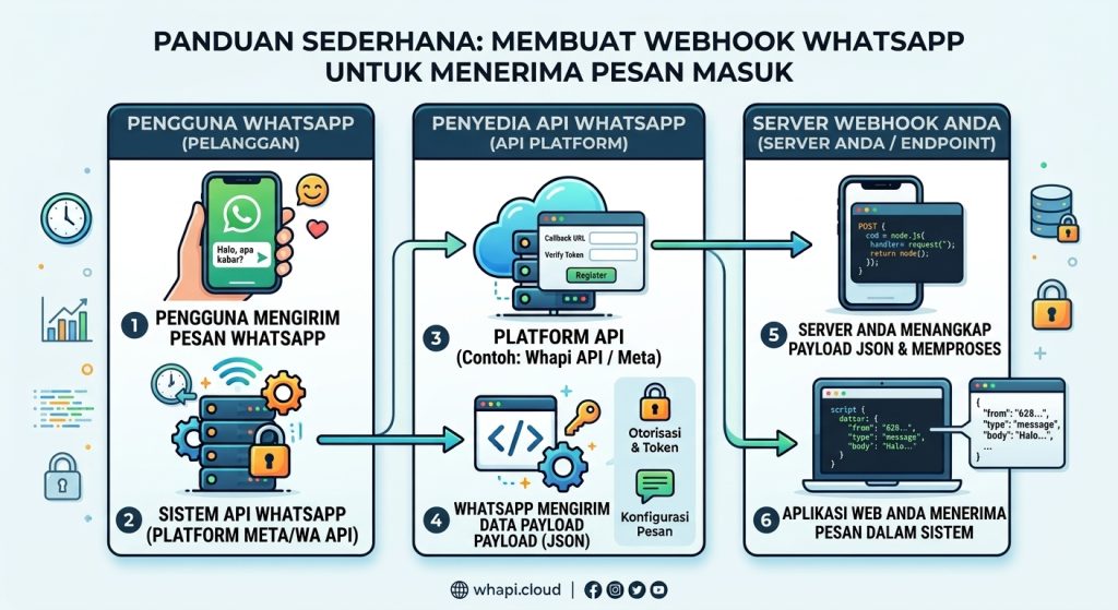 Cara Membuat Webhook WhatsApp untuk Menerima Pesan Masuk