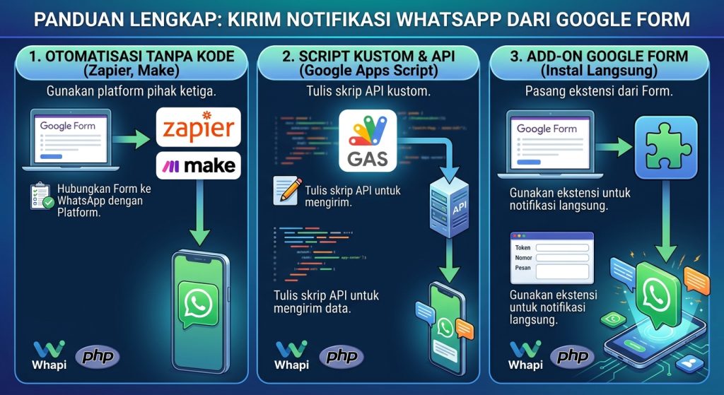 Cara Mengirim Notifikasi WhatsApp dari Google Form
