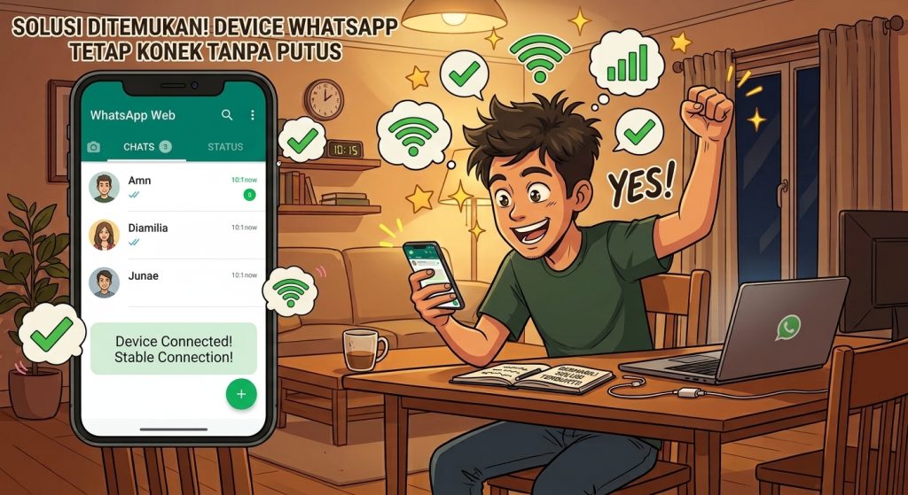 Cara Mengatasi Device WhatsApp yang Sering Terputus