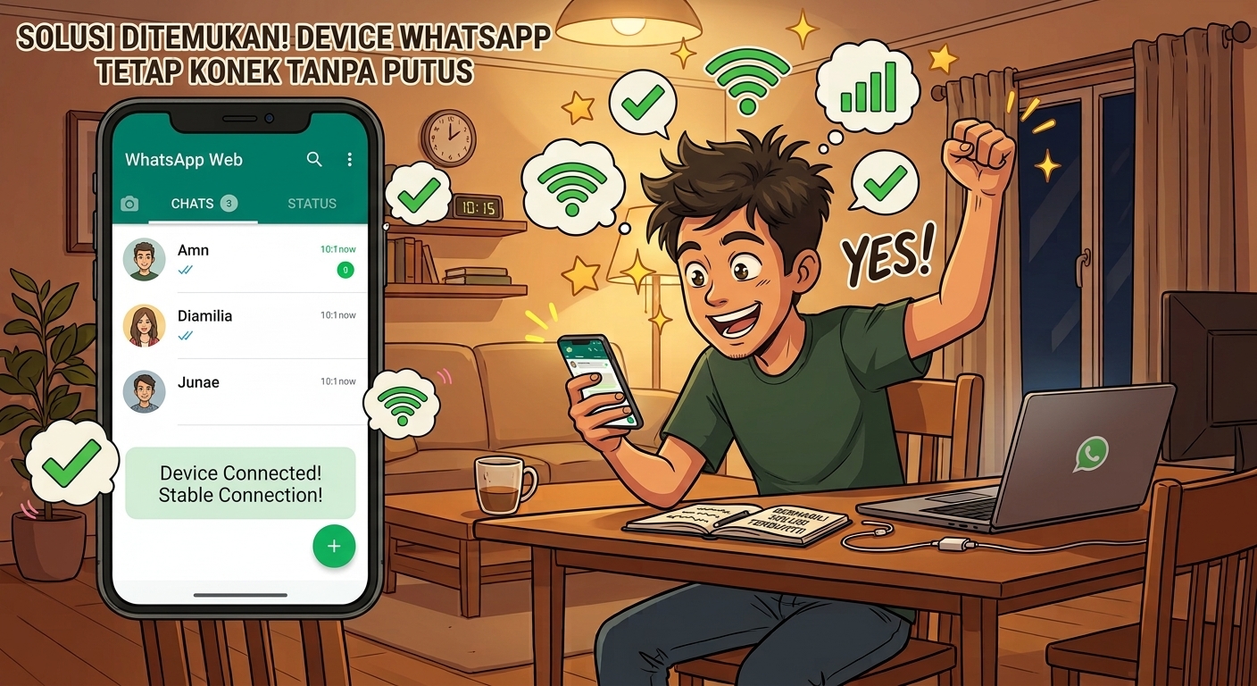Cara Mengatasi Device WhatsApp yang Sering Terputus