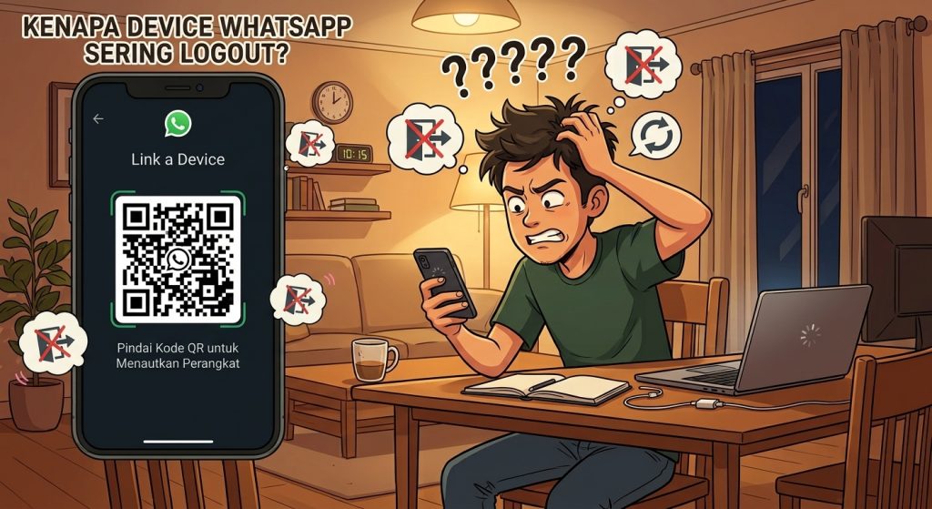Penyebab Device WhatsApp Sering Logout