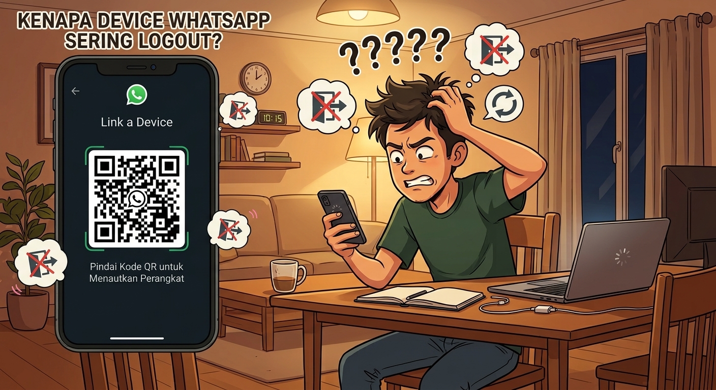 Penyebab Device WhatsApp Sering Logout